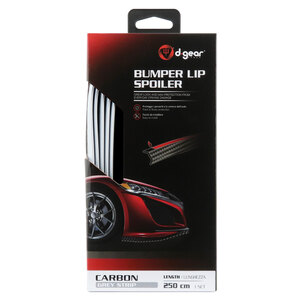 Spoiler adesivo universale Bumper Lip Spoiler Classic Carbon - D-GEAR