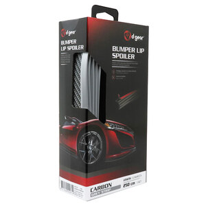 Spoiler adesivo universale Bumper Lip Spoiler Classic Carbon - D-GEAR
