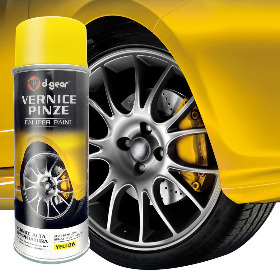 Vernice alta temperatura e pinze freno - D-GEAR