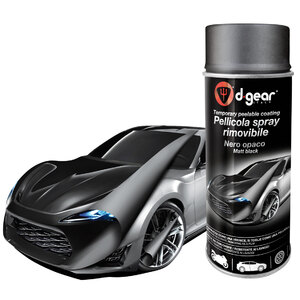 Vernice-removibile spray Nero opaco - D-GEAR D-GEAR