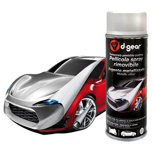 Vernice-removibile spray Argento metallizzato - D-GEAR D-GEAR