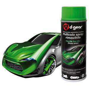 Vernice-removibile spray Verde lucido - D-GEAR D-GEAR