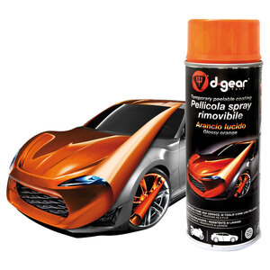 Vernice-removibile spray Arancio lucido - D-GEAR D-GEAR