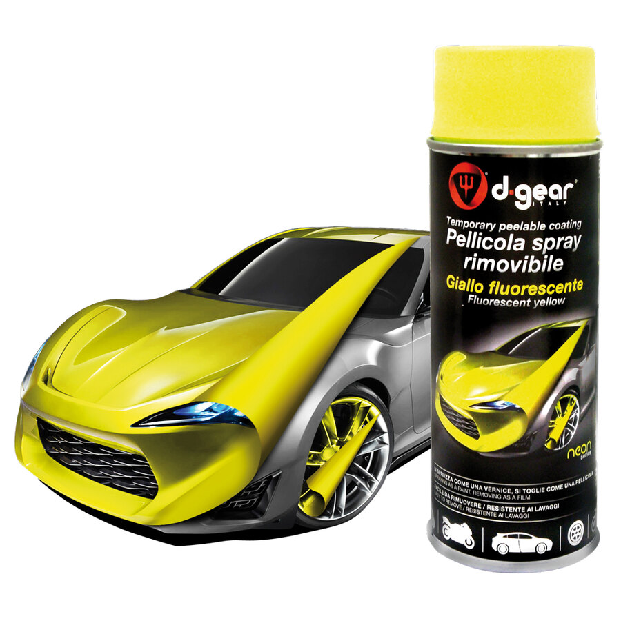 Vernice-removibile spray Giallo fluo - D-GEAR