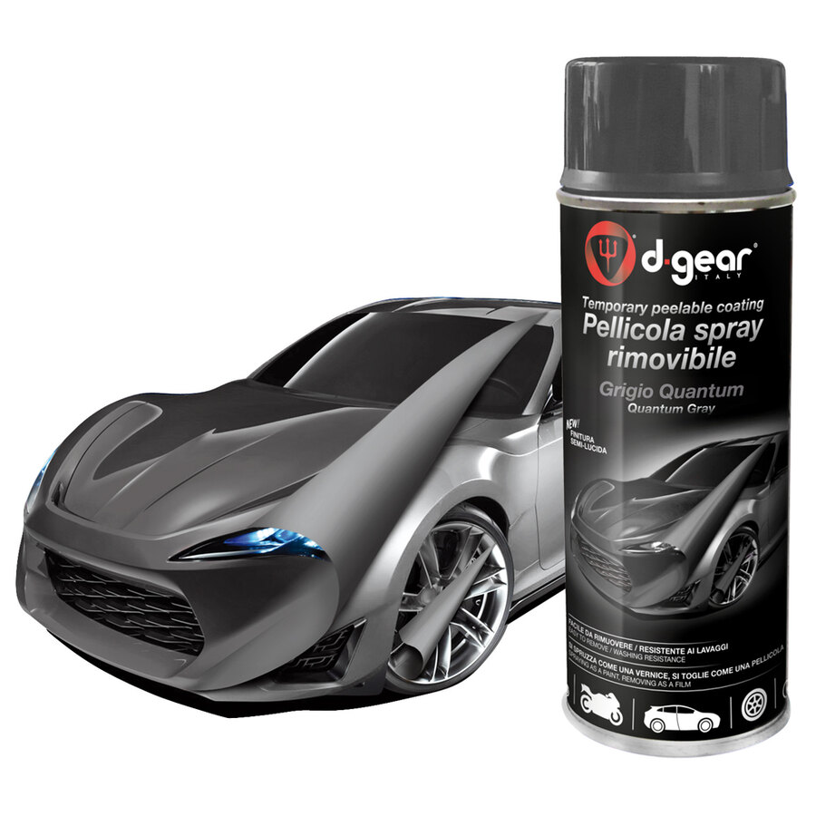 Vernice-removibile spray Grigio Quantum - D-GEAR