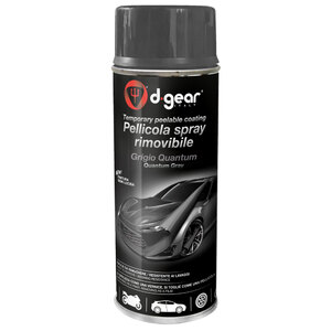 Vernice-removibile spray Grigio Quantum - D-GEAR