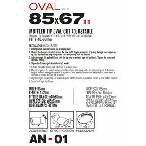 Ovale regolabile AN-01 - ENRICH VOKE
