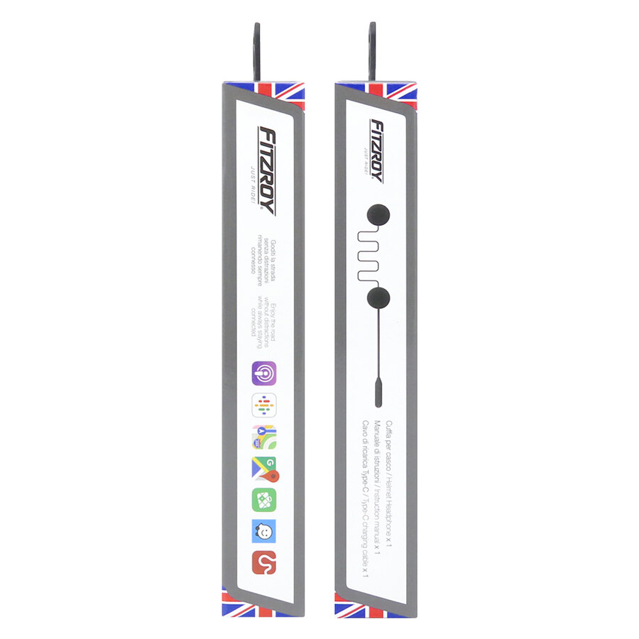 Cuffia Bluetooth Cuffia da casco wireless - FITZROY