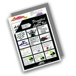 Adesivi lettere e numeri Letter kit