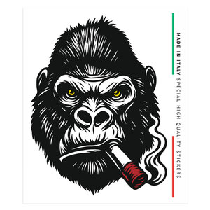 Adesivi Monkey Smoke - GAT GAT