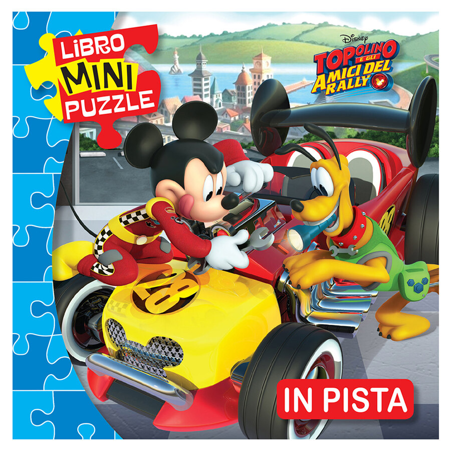 Libro Puzzle - Topolino amici del rally - DISNEY