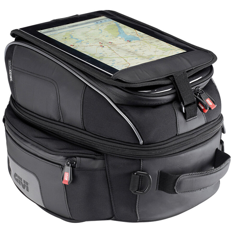 Borsa Da Serbatoio Magnetica Per Moto Oxford - 2 Litri, Nylon Resistente, Tasca Per Smartphone - Foto 4