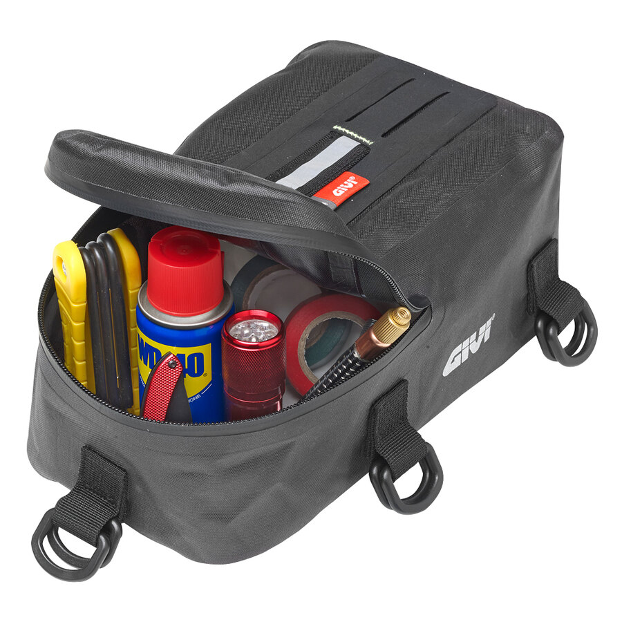 Nonuin Borsa Da Sella Moto Borsa Posteriore Borsa Porta Attrezzi Moto Universale Borsa Porta Attrezzi Moto Forcella Anteriore Manubrio Roll Barrel Racing Tail Barrel Borsa Porta Attrezzi Moto - Foto 10