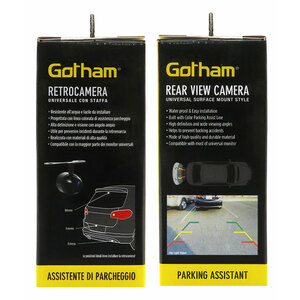 Retrocamere e frontecamere Retrocamera con staffa - GOTHAM