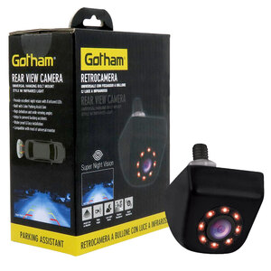 Retrocamere e frontecamere Retrocamera da incasso 8 Led infrarossi - GOTHAM GOTHAM