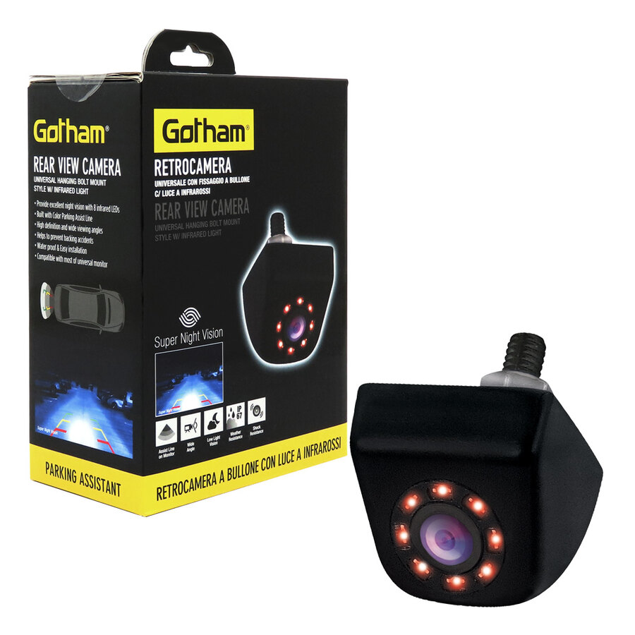 Retrocamere e frontecamere Con fissaggio a bullone - GOTHAM