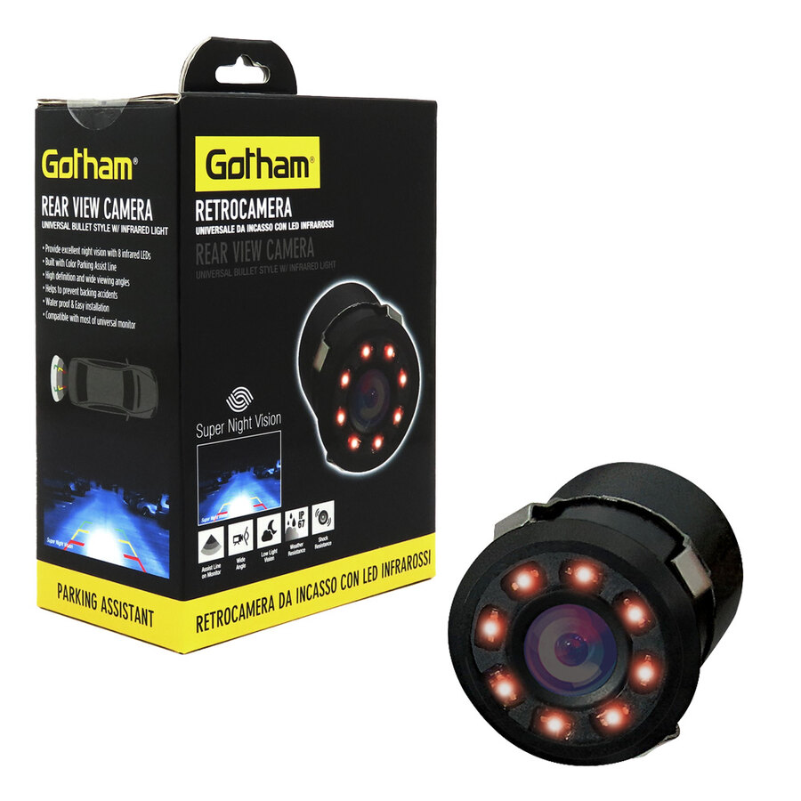 Retrocamere e frontecamere Da incasso - GOTHAM