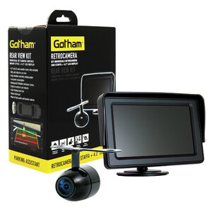 GOTHAM - Retrocamere e frontecamere Kit retrocamera  con display LCD - GOTHAM - Retrocamere e frontecamere