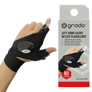 Guanti lavoro Con torcia a Led - GRADO GRADO