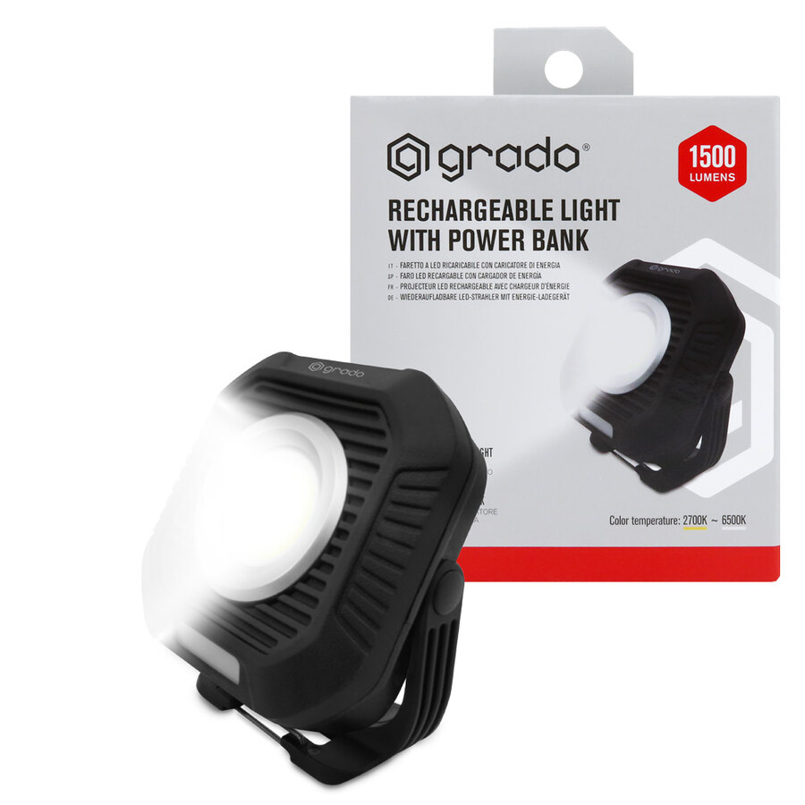 Lampada multiuso Ricaricabile - GRADO