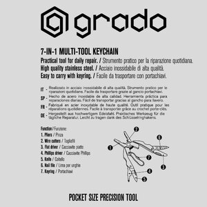 Pinza multifunzioni 7 in 1 - GRADO