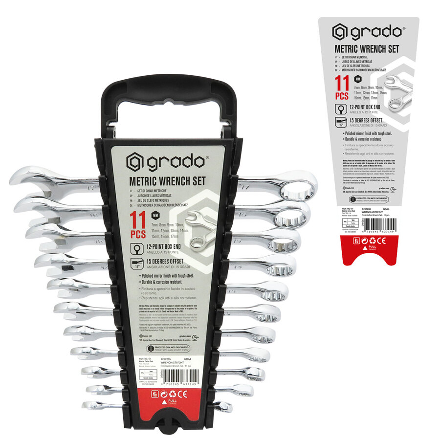 Set chiavi combinate Set chiavi metriche - GRADO