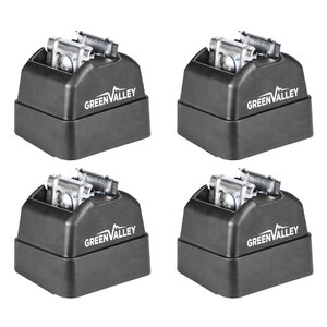 GREEN VALLEY - Kit attacchi barre veicoli commerciali Original Pro - GREEN VALLEY Citroen Nemo, Fiat Fiorino, Peugeot Bipper - Kit attacchi barre veicoli commerciali