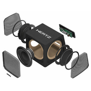 Subwoofer in cassa amplificato DBA-201 - HERTZ