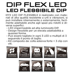 Striscia a Led Flat Led DIP - HYX