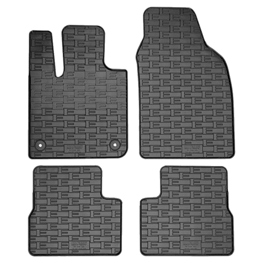 Tappeti in gomma-Pvc specifico Fiat 500 elettrica 2020> - INT AUTO Fiat 500 elettrica 2020 >