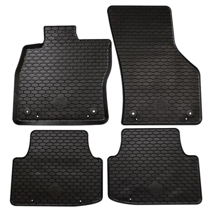 Tappeti in gomma-Pvc specifico Volkswagen Golf VIII Variant SW (no ibrida a benzina) 2020> - INT AUTO Volkswagen Golf VIII Variant SW (no ibrida a benzina) 2020 >
