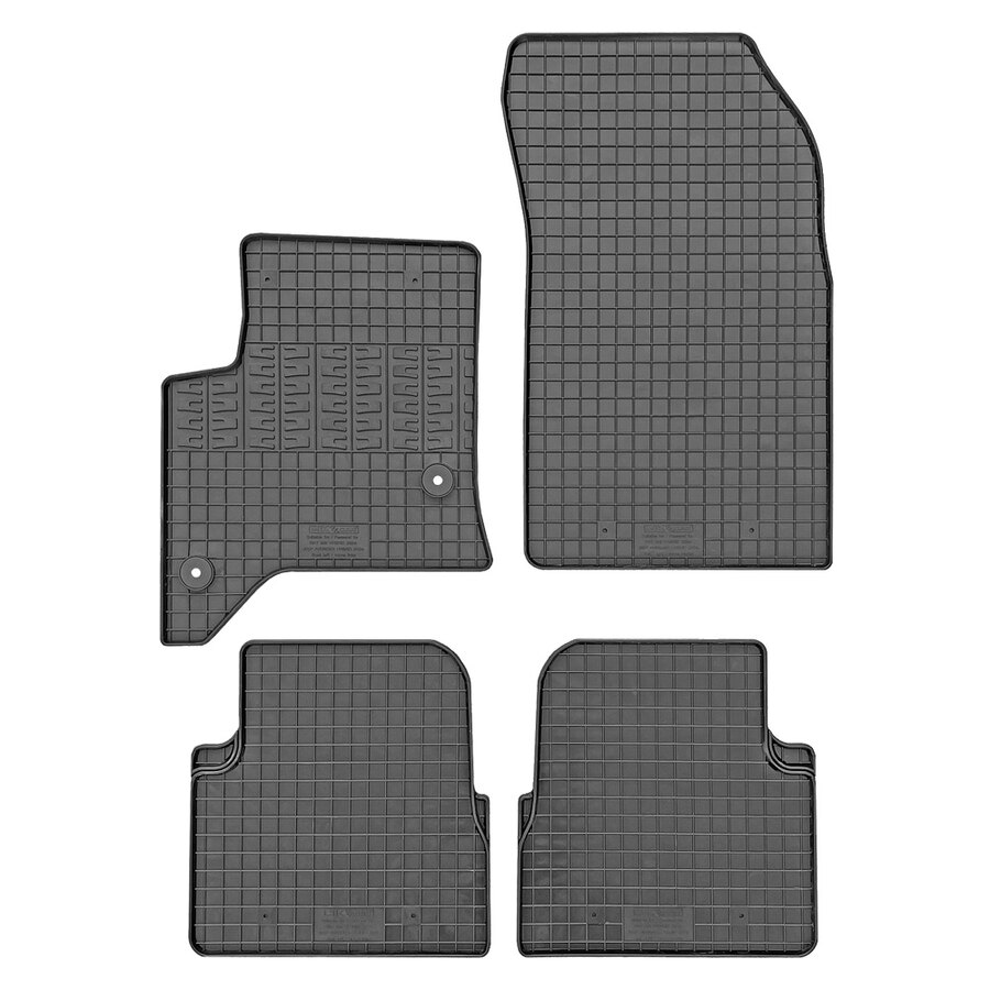 Tappeti in gomma-Pvc specifico - INT AUTO Fiat 600, Jeep Avenger