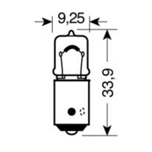 Lampadina BAX9S a filamento BAX9S - LAMPA