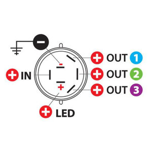 Interruttore 4 posizioni - LAMPA