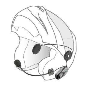 Kit interfono con Bluetooth U-Com 3 - INTERPHONE