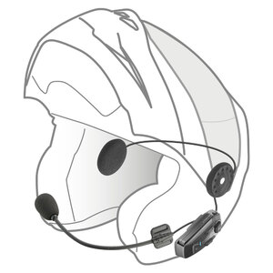 Kit interfono con Bluetooth U-COM8R - INTERPHONE