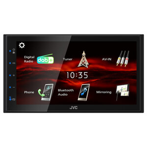 Autoradio Senza meccanica KW-M180DBT - JVC