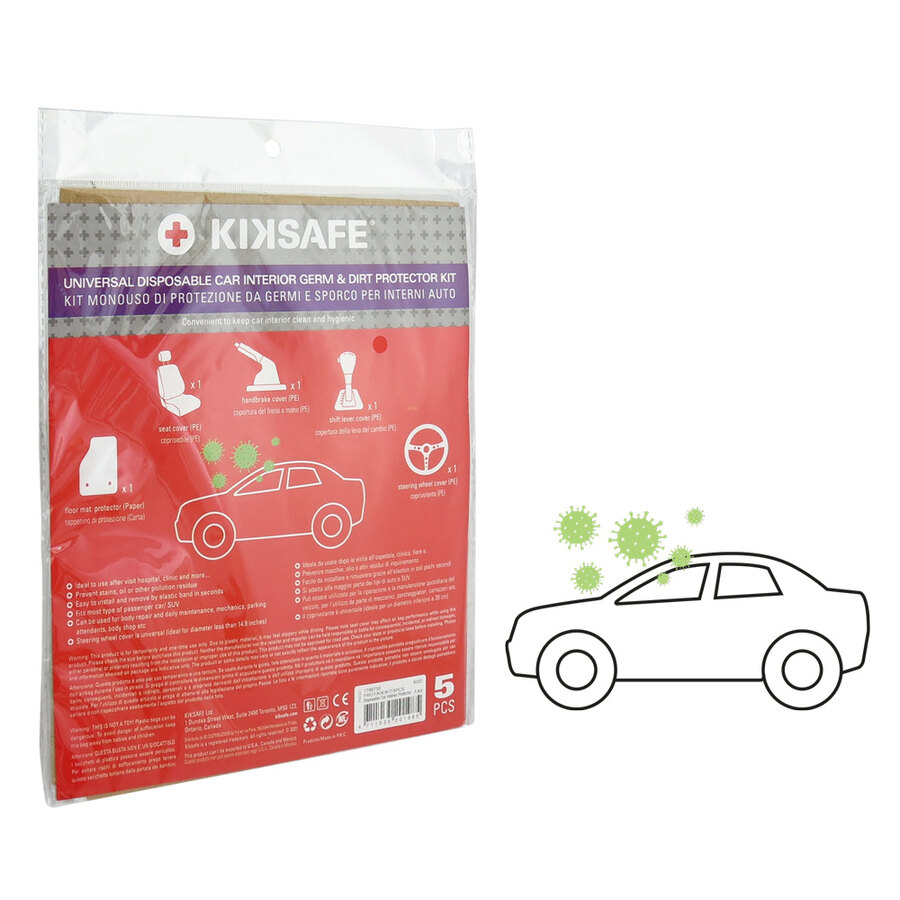 Coprisedile Protettivo Anteriore Kit completo proteggi interni - KIKSAFE