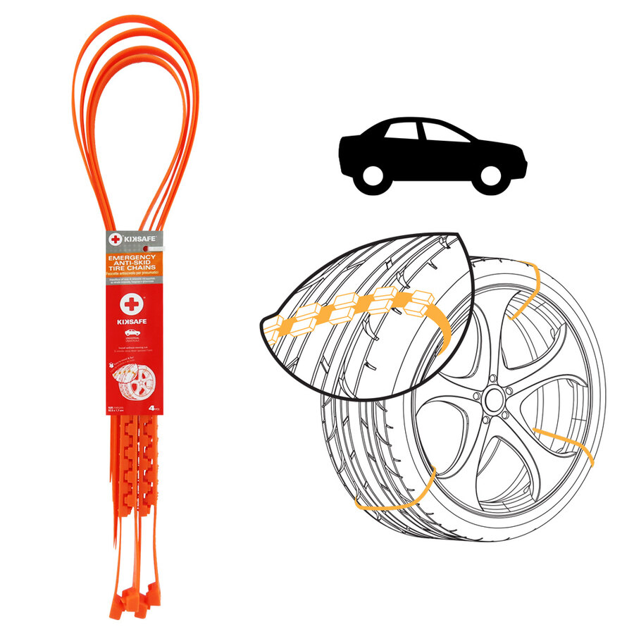 Fascette emergenza antiscivolo Per pneumatici - KIKSAFE