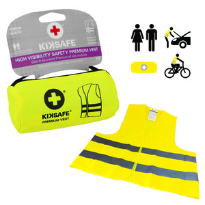 KIKSAFE - Gilet di emergenza Premium - KIKSAFE - Gilet di emergenza