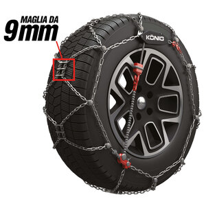 Catene da neve XG-9 Cross SUV 9mm