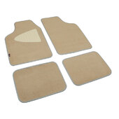 IN GOMMA PVC SET TAPPETI UNIVERSALE INT AUTO KYOTO 4 BEIGE