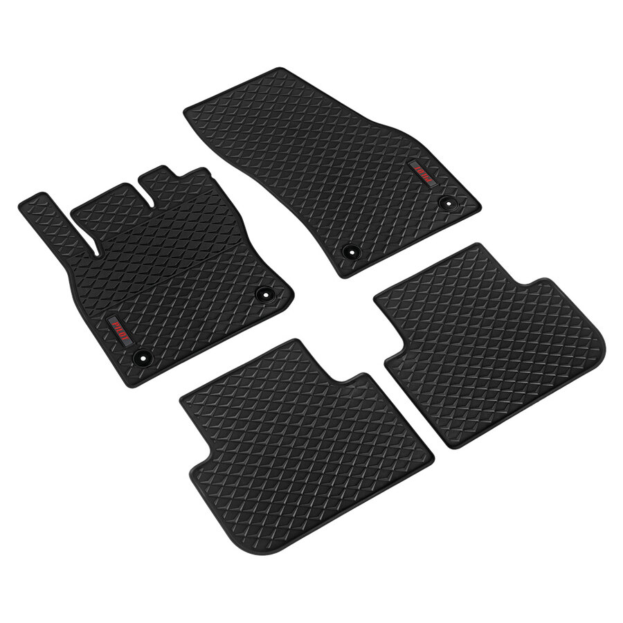 Tappeti in gomma-Pvc specifico Pilot Volkswagen Tiguan 2016>2023 - LAMPA Volkswagen Tiguan 2016 > 2023