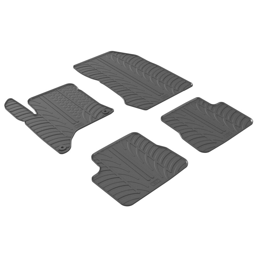 Tappeti in gomma-Pvc specifico - LAMPA Opel Corsa F, Peugeot 208
