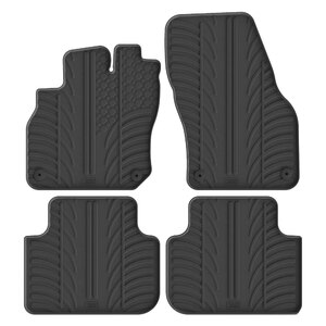 LAMPA - Tappeti in gomma-Pvc specifico Audi Q3 2025> - LAMPA Audi Q3 2025 > 5 porte cambio automatico - In Gomma-Pvc specifico