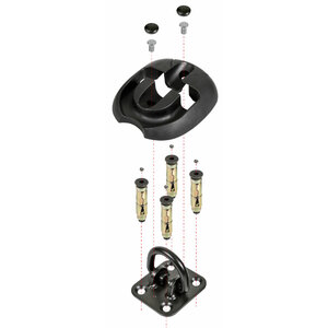 Anello fissaggio a pavimento Shield 4 - LAMPA