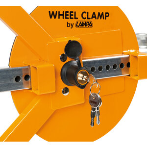 Antifurto meccanico Wheel Clamp - LAMPA