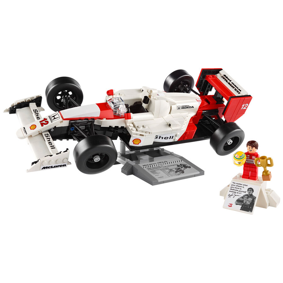 Costruzioni Lego Icons - McLaren MP4/4 e Ayrton Senna - LEGO
