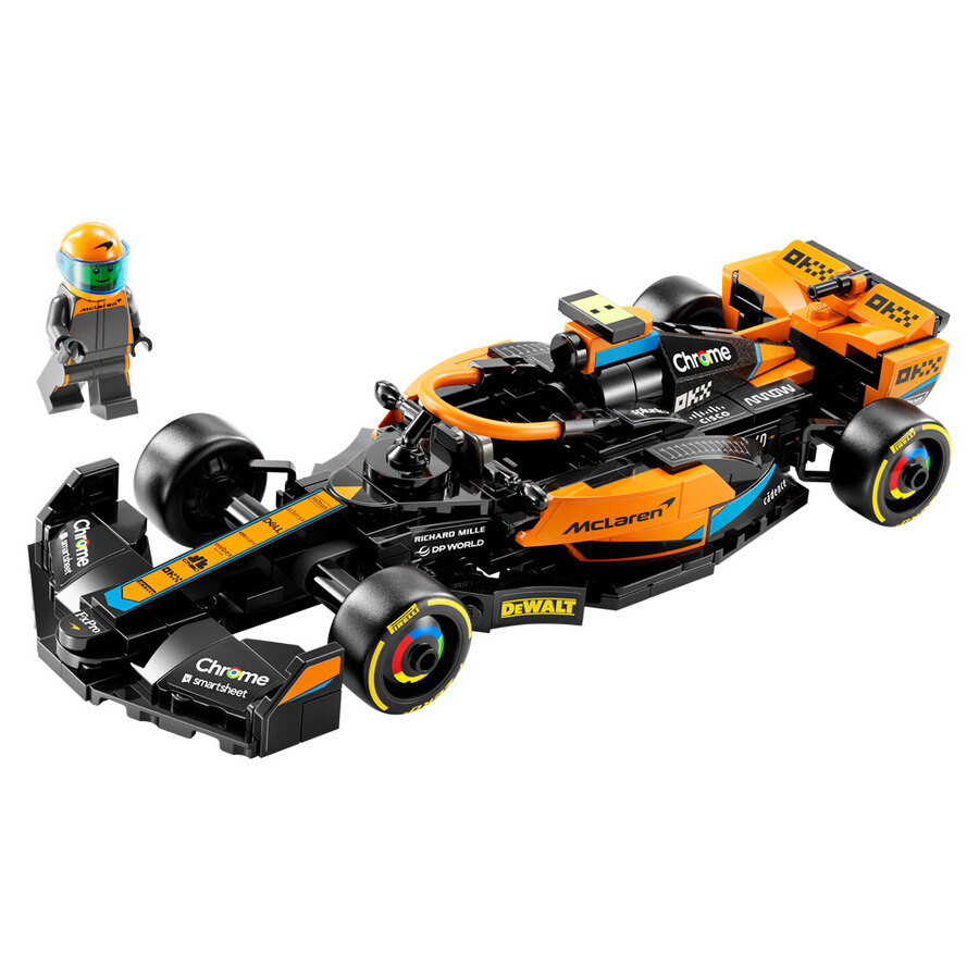 Costruzioni Lego Speed Champ - Monoposto da corsa McLaren Formula 1 2023 - LEGO