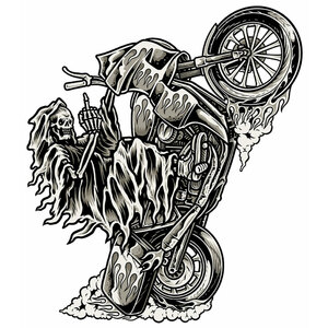 Adesivi Wheelie Reaper - LETHAL THREAT LETHAL THREAT